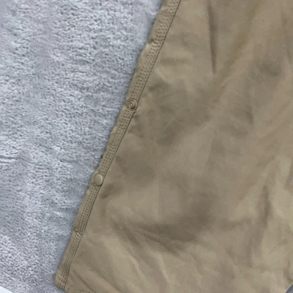 Prana Stretch Zion Slim II Tapered Leg Pants Mens 42x30 Beige Water Repellent